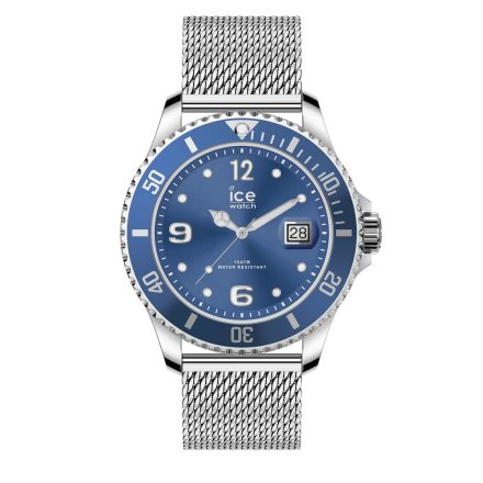 ICE steel - Kék, férfi karóra - 40 mm - (017667)
