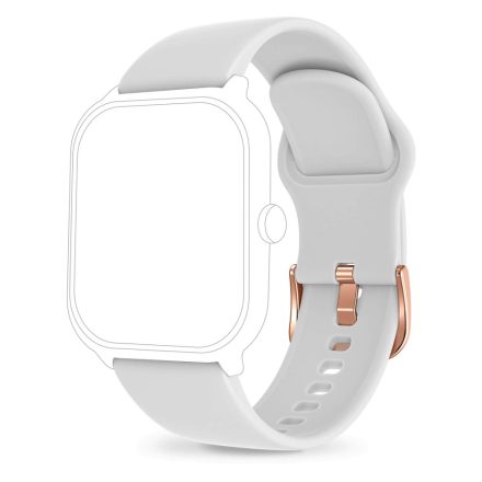 ICE smart  1.0 és 2.0, 1,96 - Fehér szilikon szíj - (021419)