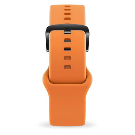 ICE smart 1.0 és 2.0, 1,96 - Narancssárga, fekete szilikon szíj - (022548)
