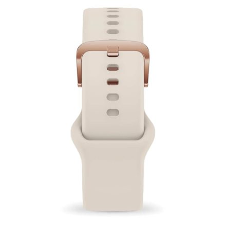 ICE smart 1.0 és 2.0, 1,96 - Fehér szürke, rozé arany szilikon szíj - (022553)