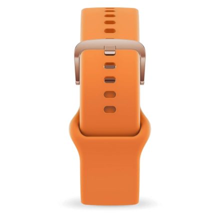 ICE smart 1.0 és 2.0, 1,96 - Narancssárga, rozé arany szilikon szíj - (022556)