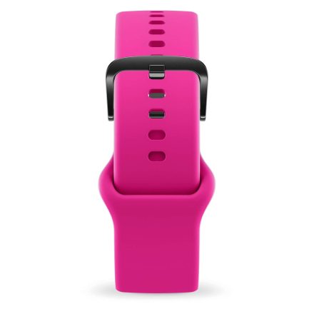 ICE smart 1.0 és 2.0, 1,96 - Magenta pink, fekete szilikon szíj - (022592)