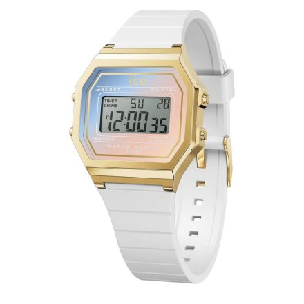 ICE digit retro sunset - Fenséges fehér, női karóra - 32 mm - (022718)