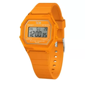   ICE digit retro - Neon narancs, unisex karóra - 32 mm - (022886)