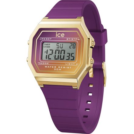ICE digit retro sunset - Ibolya szürkület, női karóra - 32 mm - (023311)