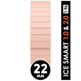   ICE smart 1.0 és 2.0, 1.96 - Nude mágneses szilikon szíj - (023424)