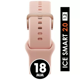   ICE smart 2.0, 1.2 - Nude, rozé arany szilikon szíj - (023434)