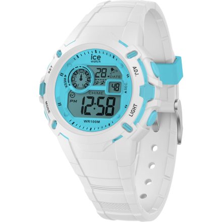 ICE digit explorer - Fehér, kék, gyerek karóra - 40 mm - (024003)