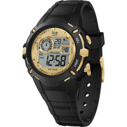 ICE digit explorer - Fekete, arany, gyerek karóra - 40 mm - (024009)