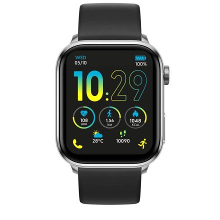 ICE Smart 3.0 - 1.78 AMOLED - GPS - Ezüst, fekete, unisex okosóra - 36 mm (024301)