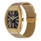 ICE boliday - dome - Metál mesh - Fekete, arany, női karóra - 35 mm - (024486)