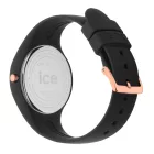 ICE glam - Fekete, rozé arany női karóra - 37 mm - (024521)
