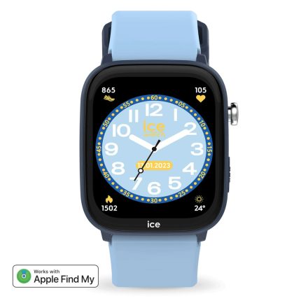 ICE Smart junior 3.0 - Find my - Világos kék - 1.75 gyerek okosóra - (024548)
