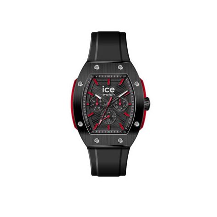 ICE boliday prestige - Fekete piros, férfi karóra - 43 mm - (024740)