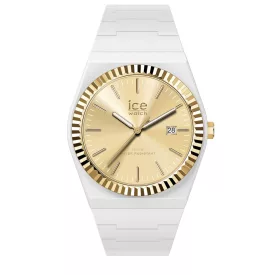   ICE Power - Aranyszínű fehér, női karóra - 36 mm  - (024765)
