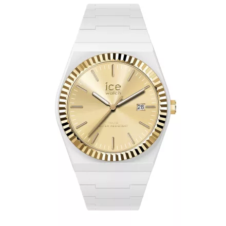 ICE Power - Aranyszínű fehér, női karóra - 36 mm  - (024765)