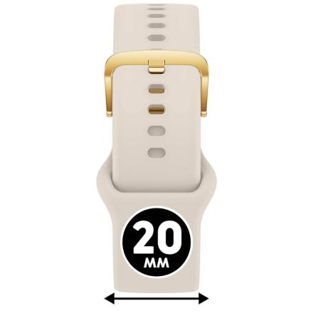 ICE smart 2.0, 1.7 és ICE 3.0 - Mandula, arany szilikon szíj - (025089)