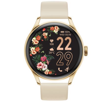ICE Smart 3.0 - 1.2 AMOLED - GPS - Arany beige, női okosóra - 40mm (025115)