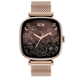   ICE Smart SQ 2.0 - 1.7 AMOLED - Rozé arany milanese szíjas, női okosóra - 37 mm (025233)