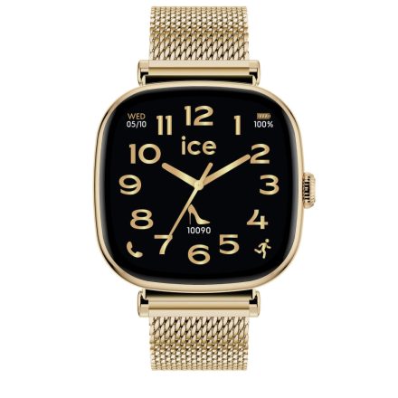 ICE Smart SQ 2.0 - 1.7 AMOLED - Arany milanese szíjas, női okosóra - 37 mm (025234)
