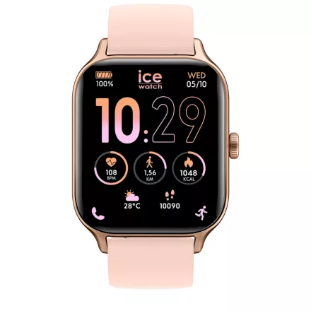 ICE fit 3.0 - 1.75 - Rozé arany, nude női okosóra - 36 mm (025278)