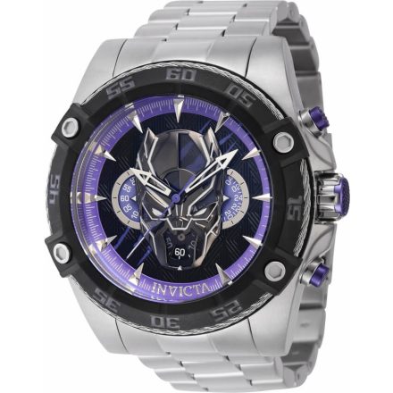 INVICTA Marvel Fekete Párduc, férfi karóra - 52 mm (4000 db-os limitált kiadás) - (41233)