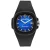 WATCHPEOPLE WP4 - Fekete, kék, férfi karóra - 44 mm - (700335)