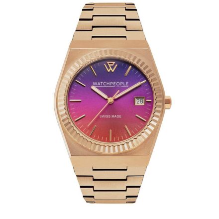 WATCHPEOPLE WP1 - Rozé arany,éjszakai rózsaszín, női karóra - 36 mm - (700359)