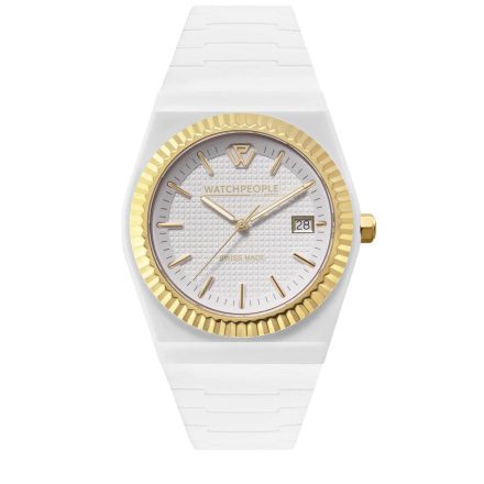 WATCHPEOPLE WP1 - Fehér, arany, női karóra - 36 mm - (700386)