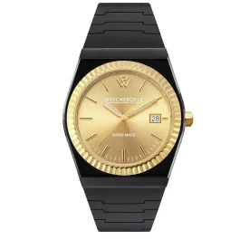   WATCHPEOPLE WP1 - Fekete, arany, női karóra - 36 mm - (700387)