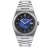 WATCHPEOPLE WP1 - Ezüst, kék, unisex karóra - 41 mm - (700389)