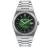 WATCHPEOPLE WP1 - Ezüst, zöld, unisex karóra - 41 mm - (700390)