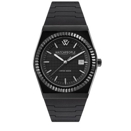 WATCHPEOPLE WP1 - Fekete, unisex karóra - 41 mm - (700403)
