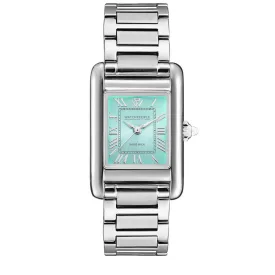   WATCHPEOPLE WP6 - Ezüst türkiz, női karóra - 23 mm - (700706)