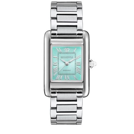 WATCHPEOPLE WP6 - Ezüst türkiz, női karóra - 23 mm - (700706)