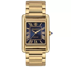   WATCHPEOPLE WP6 - Arany, éjkék, női karóra - 27 mm - (700713)