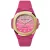 WATCHPEOPLE WP7 - Feltűnő rózsaszín, női karóra - 43 mm - (700930)