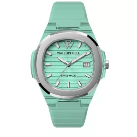 WATCHPEOPLE WP7 - Türkiz, női karóra - 43 mm - (700931)