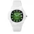 WATCHPEOPLE WP7 - Fehér, zöld, unisex karóra - 43 mm - (700932)