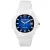 WATCHPEOPLE WP7 - Fehér, kék, unisex karóra - 43 mm - (700933)