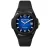 WATCHPEOPLE WP7 - Fekete, kék, unisex karóra - 43 mm - (700935)