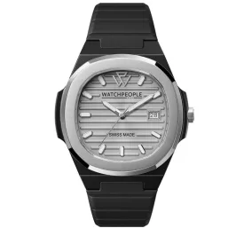   WATCHPEOPLE WP7 - Fehér, ezüst, unisex karóra - 43 mm - (700940)