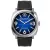 WATCHPEOPLE WP2 - Fekete, kék, ezüst, férfi karóra - 45 mm - (700990)