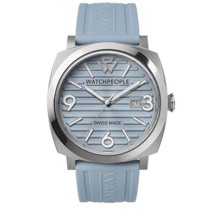 WATCHPEOPLE WP2 - Időtlen kék, ezüst, kék, férfi karóra - 45 mm - (700996)