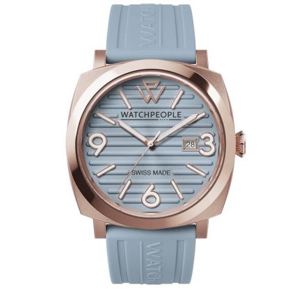 WATCHPEOPLE WP2 - Időtlen kék, rozé arany, kék, férfi karóra - 45 mm - (700997)