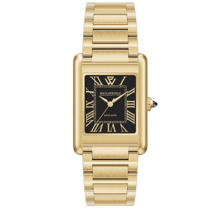 WATCHPEOPLE WP6 - Fekete, arany, női karóra - 23 mm - (701052)