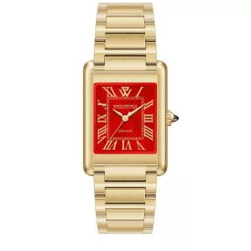   WATCHPEOPLE WP6 - Arany, királyi vörös,  női karóra - 23 mm - (701053)