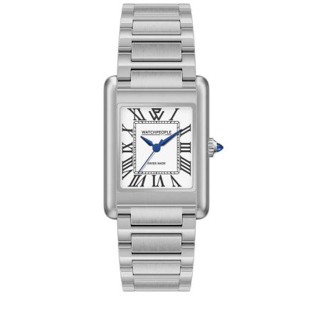 WATCHPEOPLE WP6 - Ezüst, időtlen fehér,  női karóra - 23 mm - (701055)