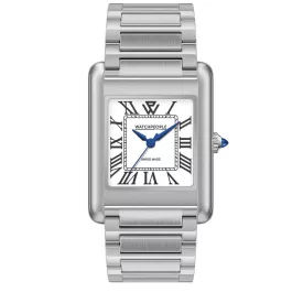   WATCHPEOPLE WP6 - Ezüst, időtlen fehér,  női karóra - 27 mm - (701059)