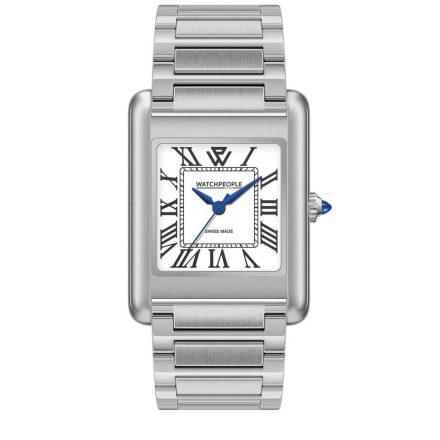 WATCHPEOPLE WP6 - Ezüst, időtlen fehér,  női karóra - 27 mm - (701059)